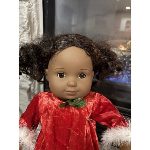 Retired American Girl Doll Bitty Baby Twin African And Santa’s Helper Set Tree - Picture 7 of 7